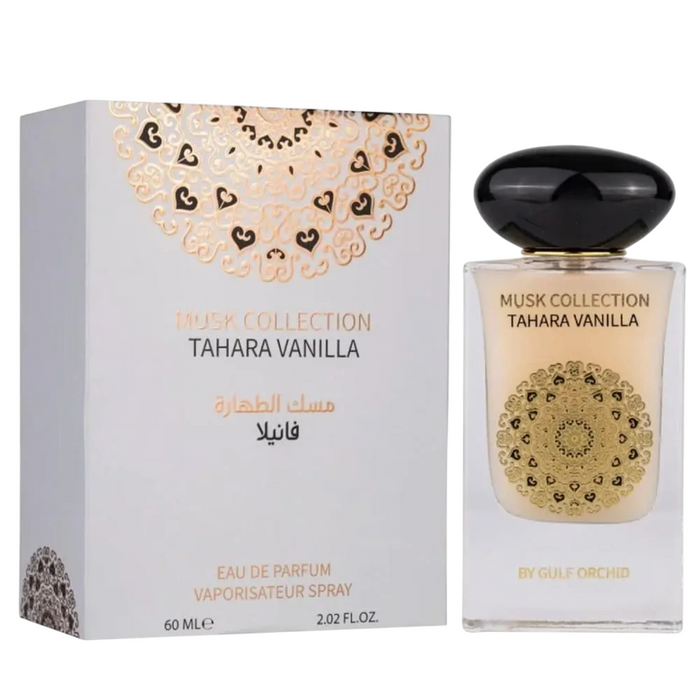 Apă de parfum Gulf Orchid Musk Collection Tahara Vanilla, unisex, 60 ml