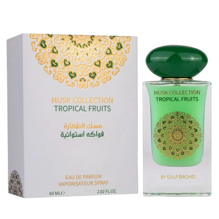 Apă de parfum Gulf Orchid Musk Collection Tropical Fruits, unisex, 60 ml