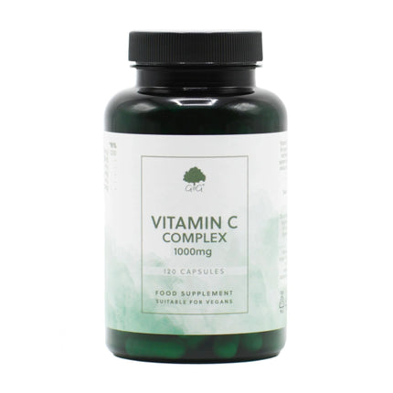 G&G Vitamins Vitamin C Complex, Supliment alimentar, 1000mg, 120 Capsule, Vegan