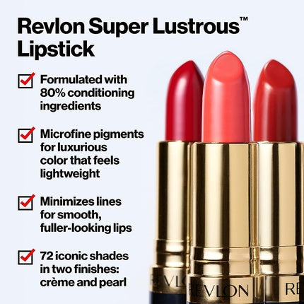 Ruj Revlon Super Lustrous 4.2g Nuanța 420 Blushed
