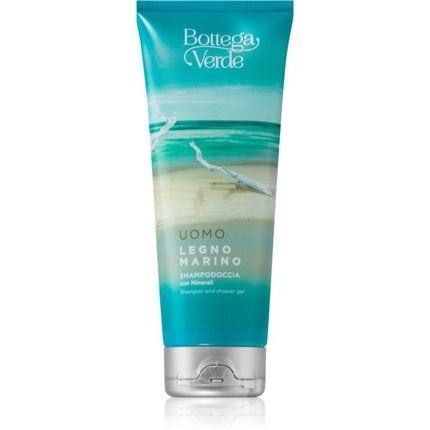 Gel de duș și șampon 2 în 1, Bottega Verde, Legno Marino, 200 ml