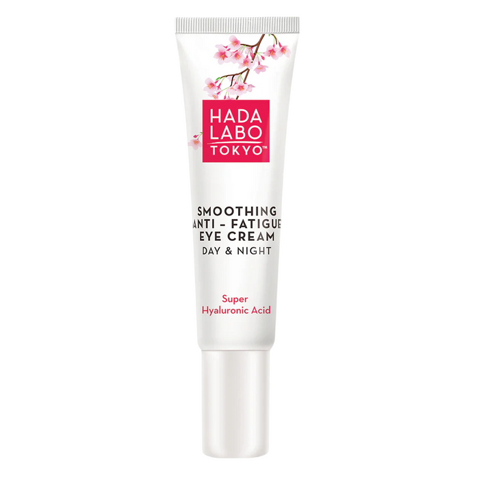 Cremă pentru ochi Hada Labo Tokyo Smoothing Anti-Fatigue, cu cofeină, de zi și de noapte, 15 ml