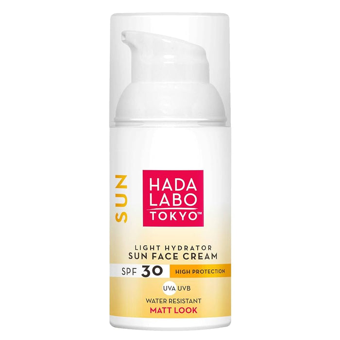 Cremă de protecție solară pentru față Hada Labo Tokyo Sun, hidratantă, SPF 30, 50 ml