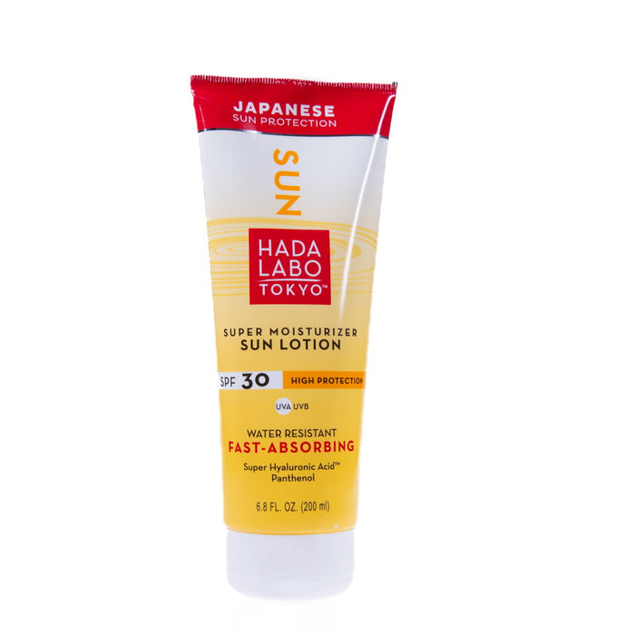 Loțiune de protecție solară Hada Labo Tokyo Sun, hidratantă, SPF 30, 200 ml