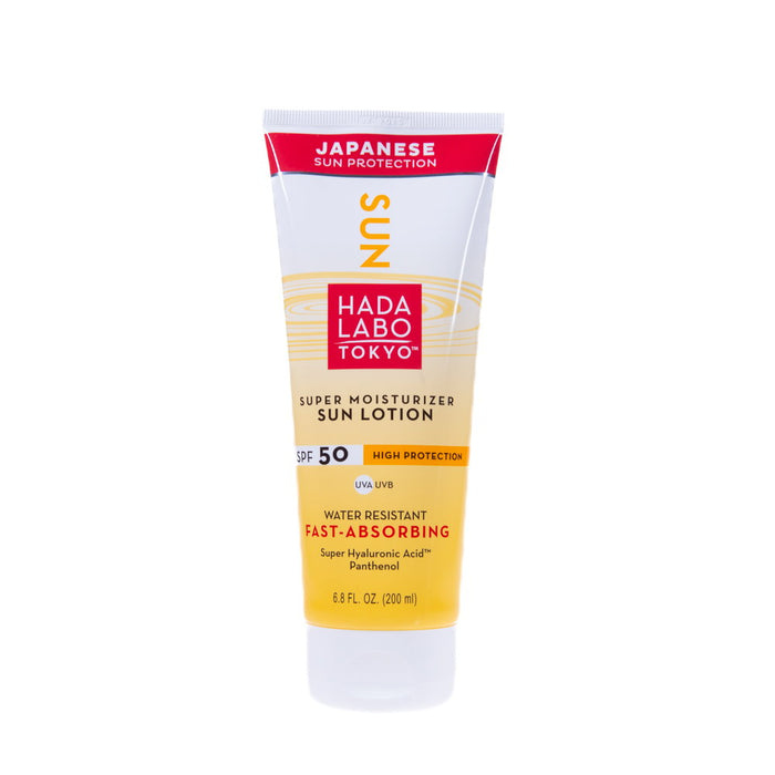 Loțiune de protecție solară Hada Labo Tokyo Sun, hidratantă, SPF 50, 200 ml
