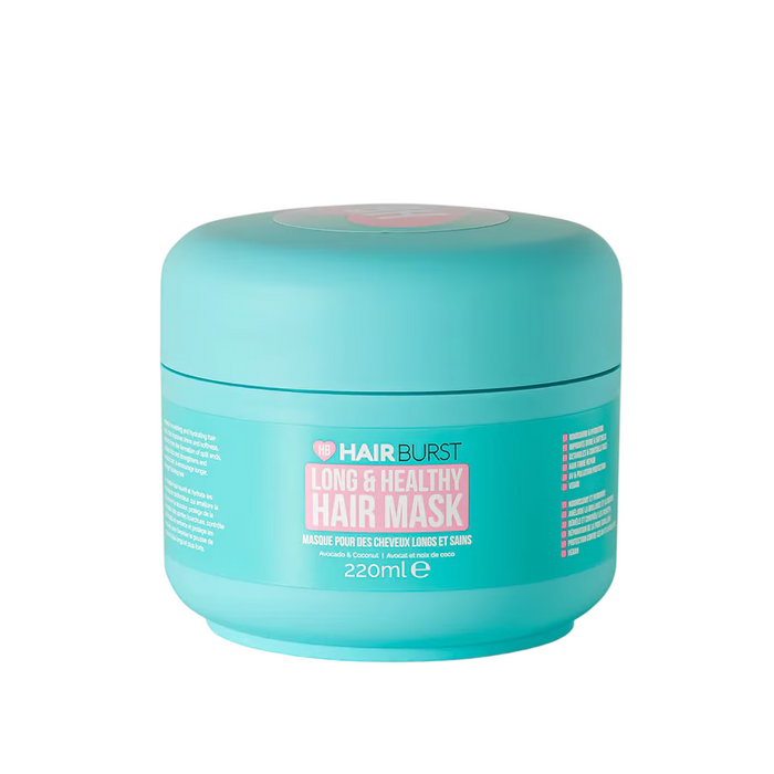 Mască de păr Hairburst Long & Healthy, hidratantă și hrănitoare, tratament săptămânal, 220 ml