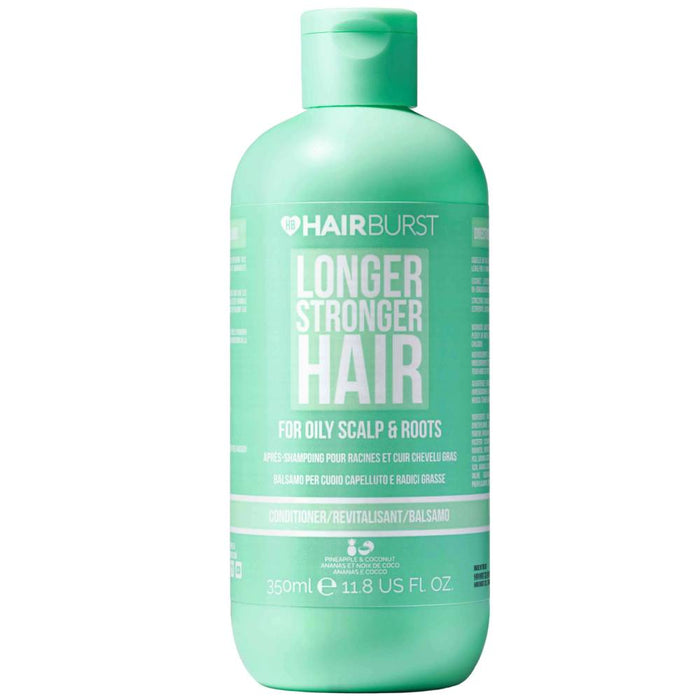 Balsam de păr Hairburst Longer Stonger Hair, pentru scalp și rădăcini cu tendință de îngrășare, anti-mătreață, 350 ml