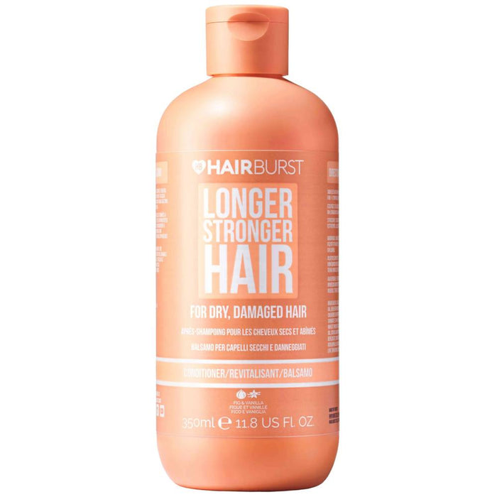 Balsam de păr Hairburst Longer Stronger, pentru păr uscat și deteriorat, hidratant și întăritor, 350 ml