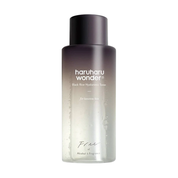 Loțiune tonică Haruharu Wonder Black Rice, cu acid hialuronic, hidratantă și regeneratoare, pentru ten sensibil, 150 ml