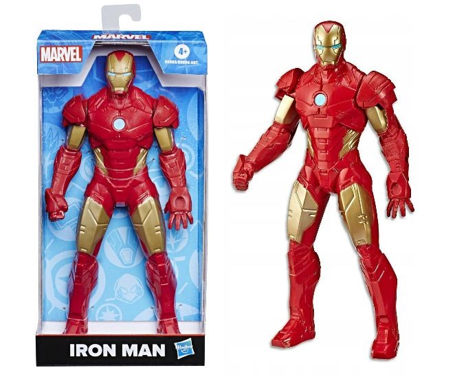 Figurină Hasbro Marvel Avengers Iron Man, 24 cm, 4+ ani