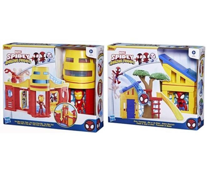 Set de joacă Hasbro Spidey și prietenii săi uimitori, diverse modele, 3+ ani