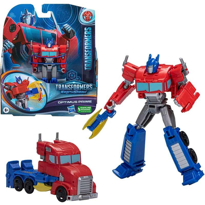 Figurină transformabilă Hasbro Transformers EarthSpark Optimus Prime, 6+ ani