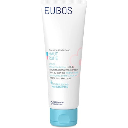 Loțiune de corp Eubos Haut Ruhe pentru pielea sensibilă și uscată a copiilor, 125ml