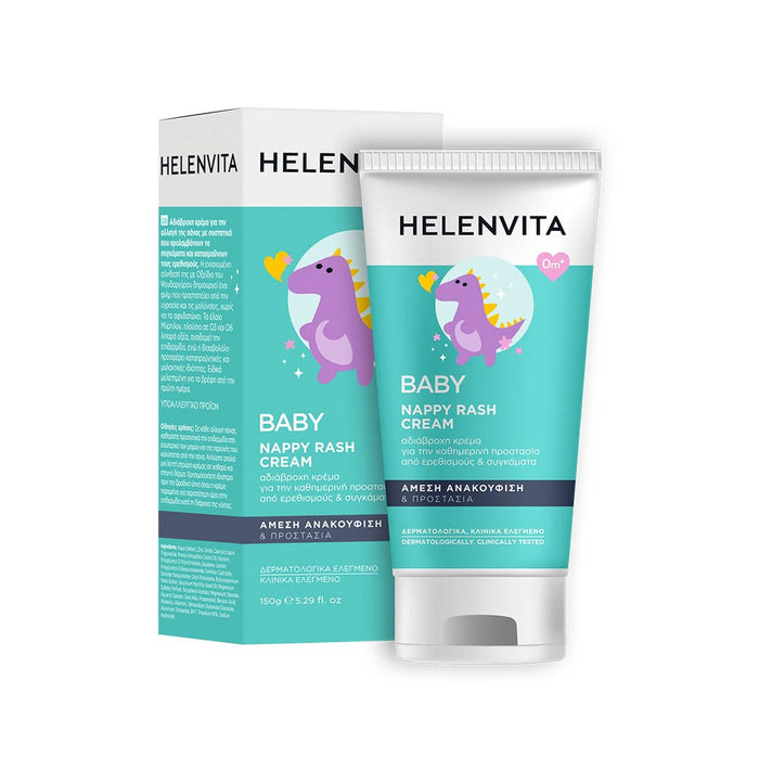 Cremă pentru zona scutecului Helenvita Baby, anti-iritare, 150 ml