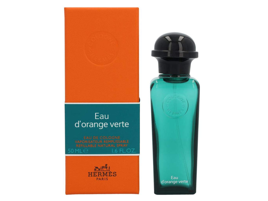 Apă de colonie Hermes Eau d'Orange Verte, unisex, reîncărcabilă, 50 ml