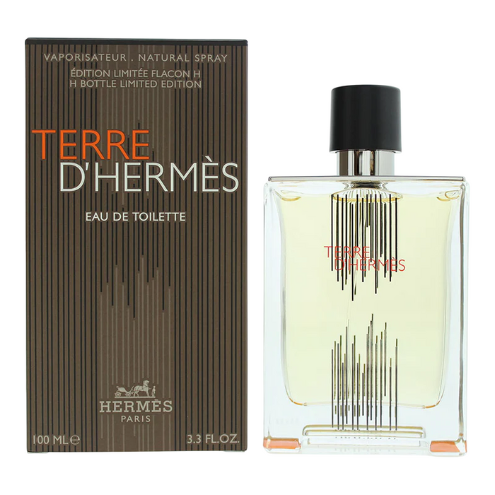 Apă de toaletă Hermes Terre d'Hermes Flacon H Limited Edition, pentru bărbați, 100 ml