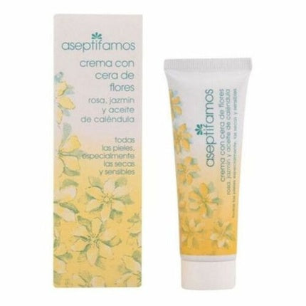 Crema Facială Aseptifamos Aseptine Moisturizing Cream cu Ceară de Flori, Roză, Iasomie, Calendula, 50ml