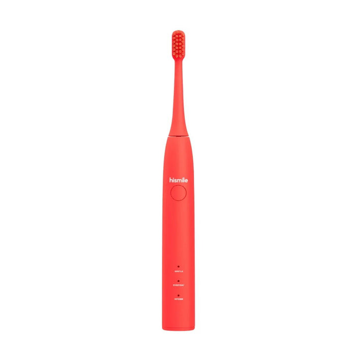 Periuță de dinți sonică Hismile, Bright Red, 3 moduri