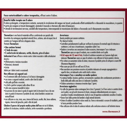 Fasce Autoincalzitoare Thermacare 6 Bucăți