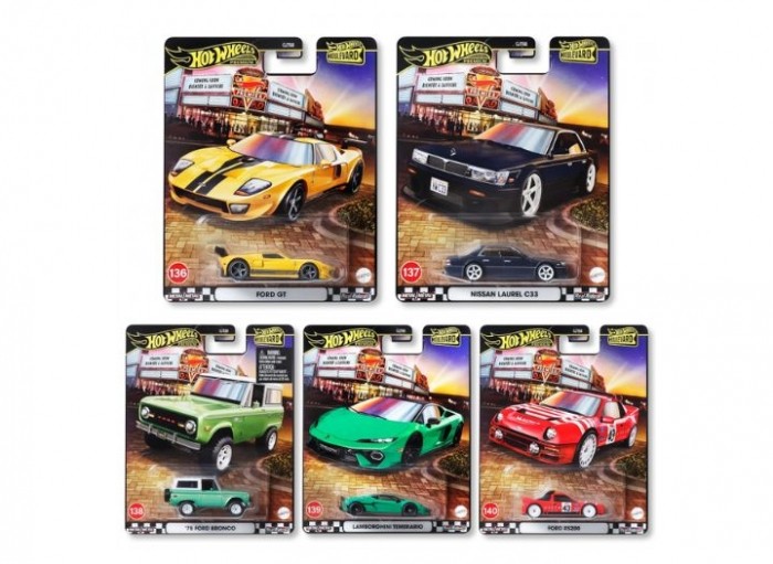 Mașinuță Mattel Hot Wheels Boulevard, diverse modele, scara 1:64