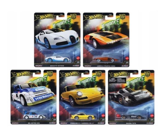 Mașinuță metalică Mattel Hot Wheels Car Culture Hammer Drop, diverse modele, scara 1:64