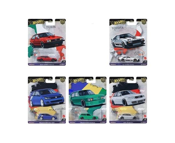 Mașinuță metalică Mattel Hot Wheels Car Culture, diverse modele, scara 1:64