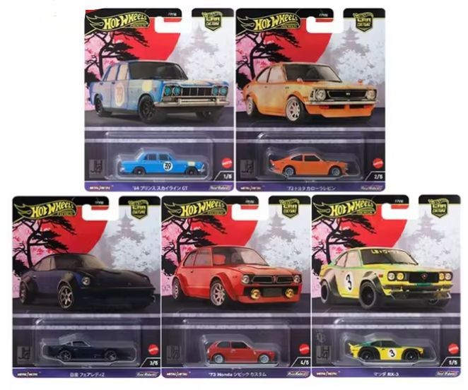 Mașinuță metalică Mattel Hot Wheels Car Culture, diverse modele, scara 1:64