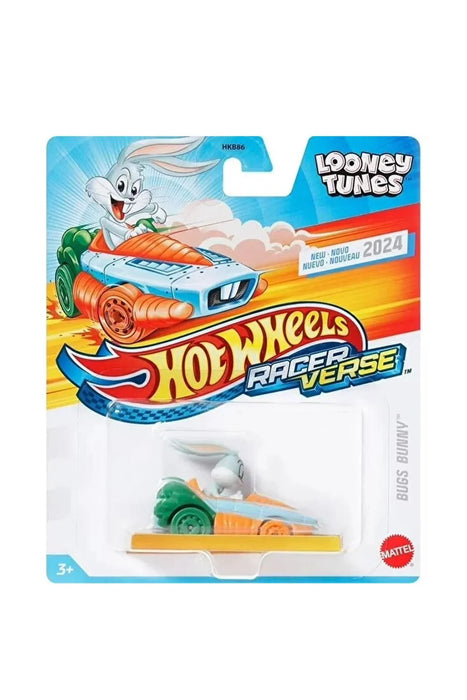 Mașinuță Mattel Hot Wheels Racer Verse, Looney Tunes Bugs Bunny, 3+ ani