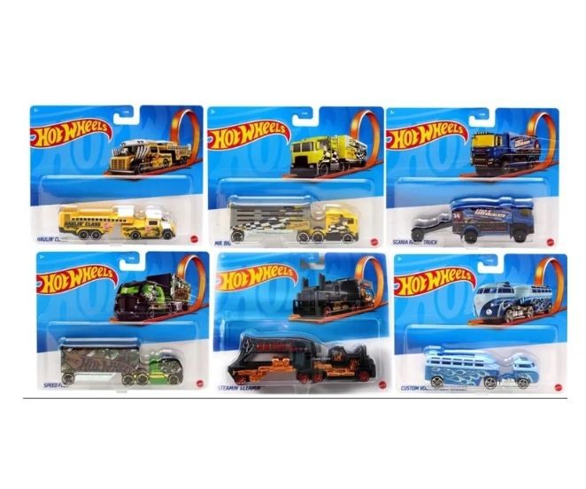 Camion de jucărie Mattel Hot Wheels Track Stars, diverse modele