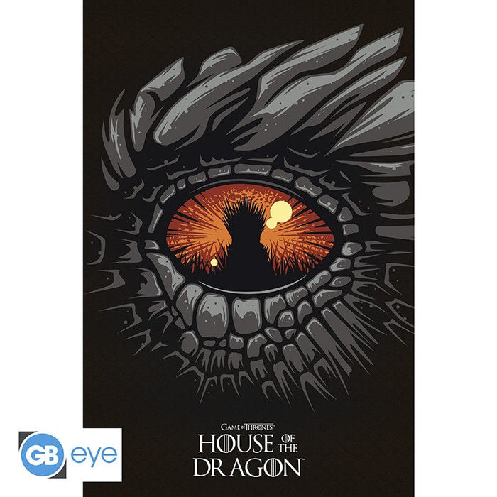 Poster Gb Eye House of the Dragon, Dragon, 91,5 x 61 cm