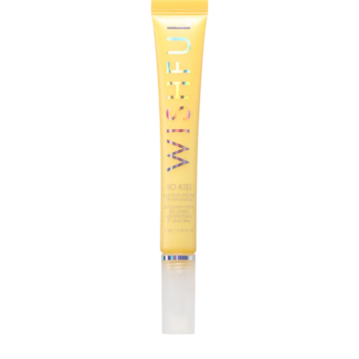 Scrub de buze Huda Beauty Wishful Yo Kiss, 14 ml