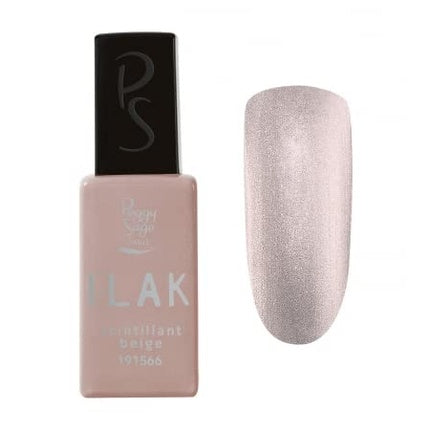 Lac Gel Peggy Sage, I-LAK, Semipermanent Beige Strălucitor, 11ml