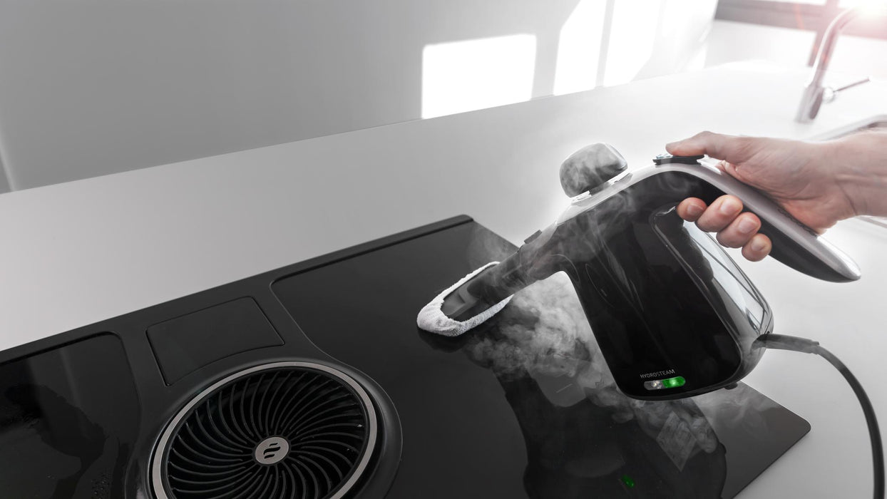 Aparat de curățat cu abur de mână Cecotec Hydrosteam 1040 Active&Soap, 1100 W, rezervor 450 ml, presiune 3,5 bar