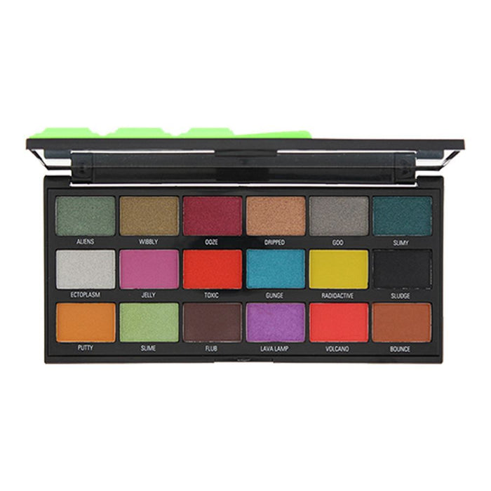 Paletă de farduri de ochi I Heart Revolution Slime, 18 nuanțe, 18 g