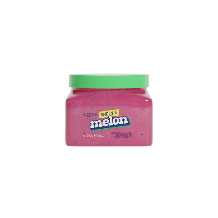 Exfoliant pentru corp I Love One In A Melon, cu zahăr, 510 g