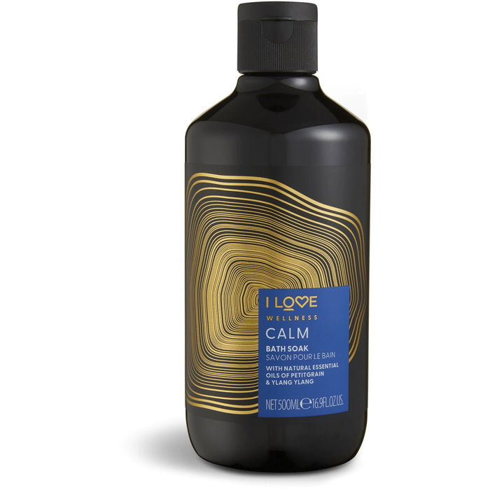 Sare de baie I Love Wellness Calm, cu uleiuri esențiale, 500 ml
