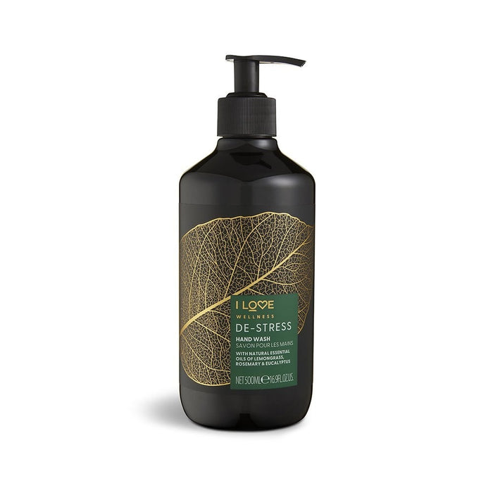 Săpun lichid I Love Wellness De-Stress, pentru mâini, cu iarbă de lămâie, rozmarin și eucalipt, 500 ml