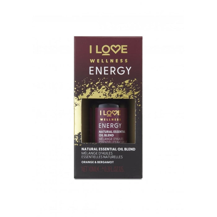 Ulei esențial I Love Wellness Energy, portocală și bergamotă, 10 ml