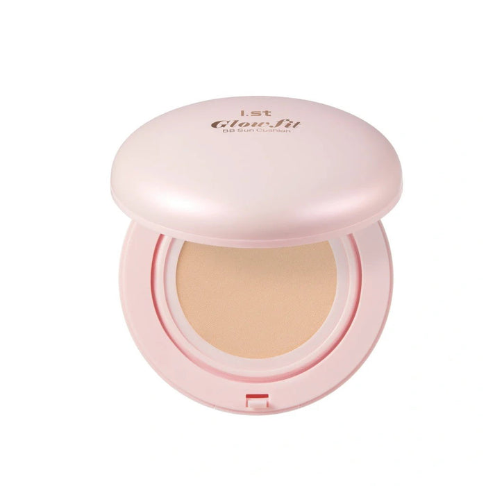 Cremă compactă BB I.ST Glow Fit BB Sun Cushion, iluminatoare, nuanța 01 Pur, SPF 50, 12 g