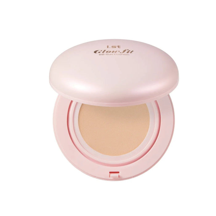 Cremă compactă BB I.ST Glow Fit BB Sun Cushion, iluminatoare, nuanța 02 Natural, SPF 50, 12 g