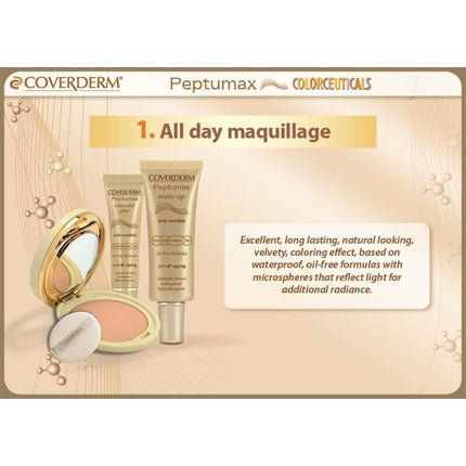 Concealer Coverderm Peptumax, antirid, SPF50+, 10ml