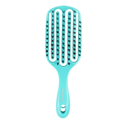 Perie de păr ventilată Donegal Miscella 1288, culoare turcoaz