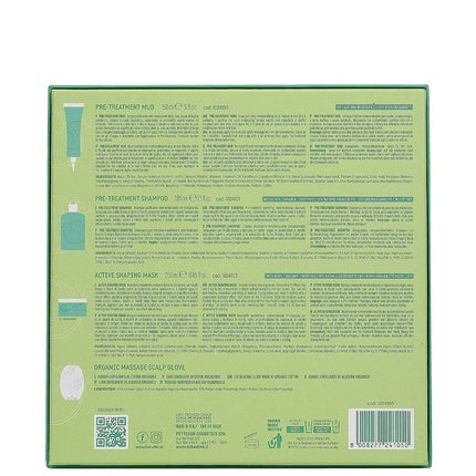 Kit Șampon și Mască Păr Echosline B.Pur, Verde, 384g