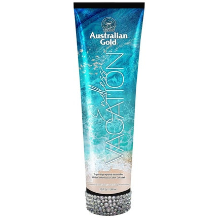 Loțiune Bronzantă Australian Gold Endless Vacation, Triple Dip Hybrid Intensifier, 10 oz
