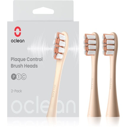 Perie de dinți electrică Oclean P1C8, 2 buc, auriu