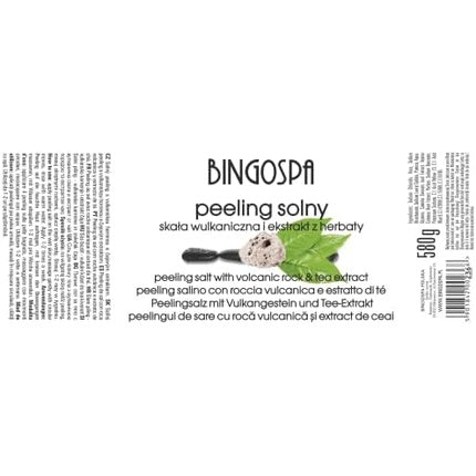 Baie Sare Exfoliantă Bingospa, 580g, Vulcanic