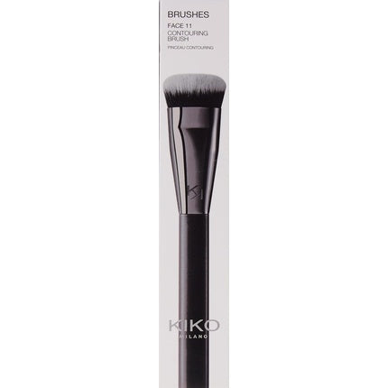 Pensulă Contur KIKO Milano Face 11 cu fibre sintetice pentru conturare și sculptare