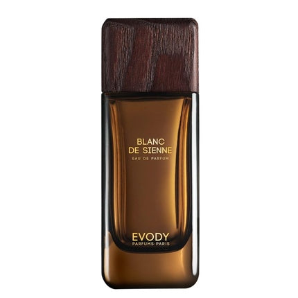 Evody Blanc De Sienne Eau De Parfum, sticlă brună, capac din lemn, 100ml