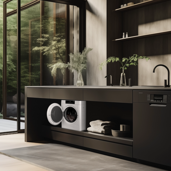 Uscător de rufe Cecotec EVVO Mini S3, 3 kg, 52 × 43,5 × 64 cm, alb