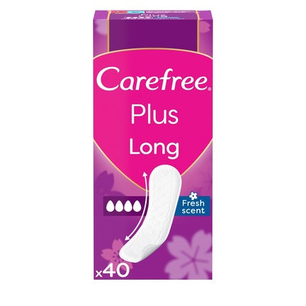Absorbante igienice, Carefree, Plus Long, 40 bucăți